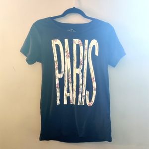 J Crew "PARIS" T shirt
